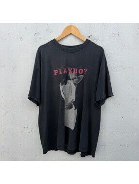 Vintage Playboy 90s Graphic Print Tshirt
